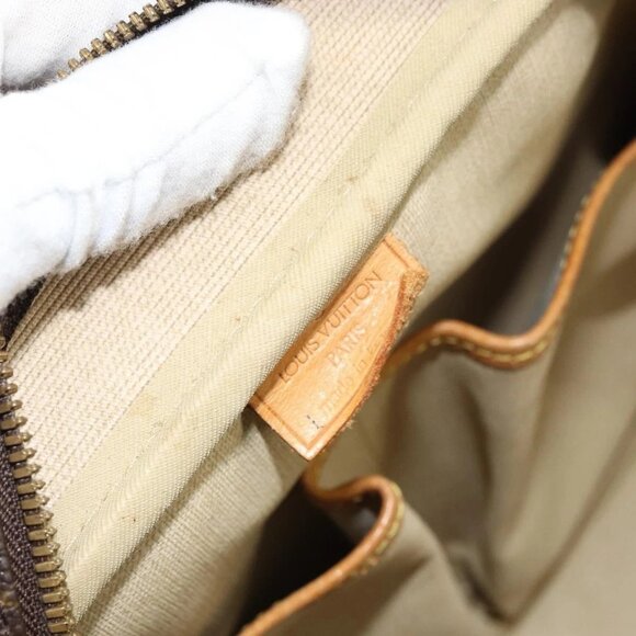 LOUIS VUITTON Monogram Deauville Hand Bag M47270 LV Auth gh1360 - Picture 11 of 16